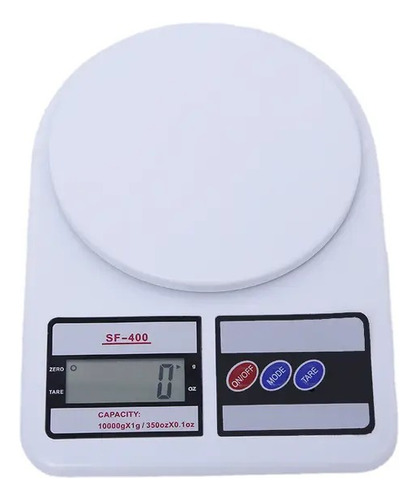 Balanza Digital Peso De Cocina 10kg Incluye Batería