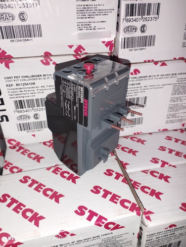 Relé Térmico Sobrecarga 12 - 18 Amp Marca Steck