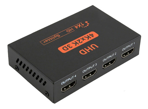 Splitter Divisor Compatible Con Hdmi 4k 1in X 4out Activo