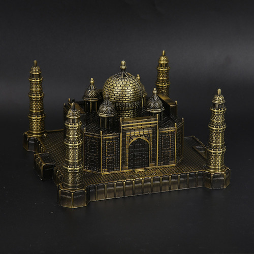 Modelo Del Taj Mahal De La India, Edificio Emblemático De Me