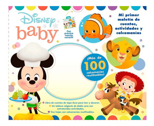 Libro Disney Baby: Mi Primer Maletín De Cuentos, Actividade