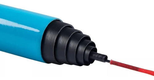 05 Varas Telescópica 40% Carbono Lisa De Mão (2,70)7-9lbs