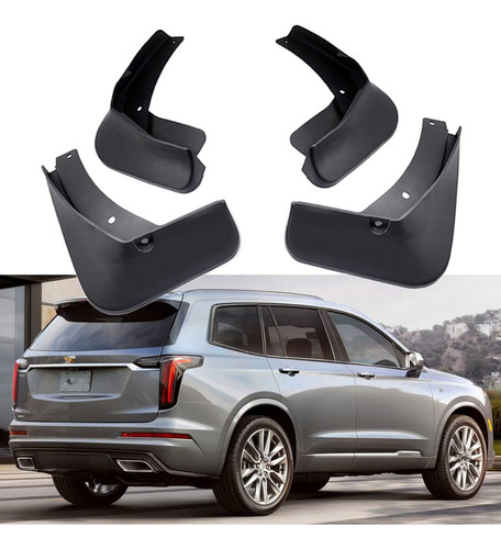 4 Guardabarro Para Coche Cadillac Xt6 2020-up