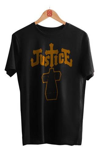 Polo Personalizado Banda De Rock Justice 002