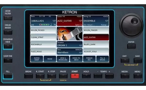 Teclado Arranjador Ketron Event Workstation