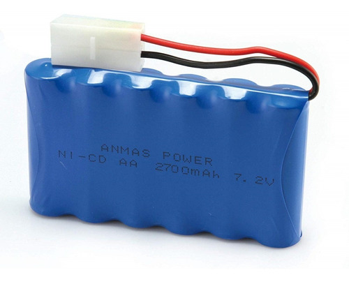 Bateria Para Carrinho 7,2v 2500mah Aa Ni-mh