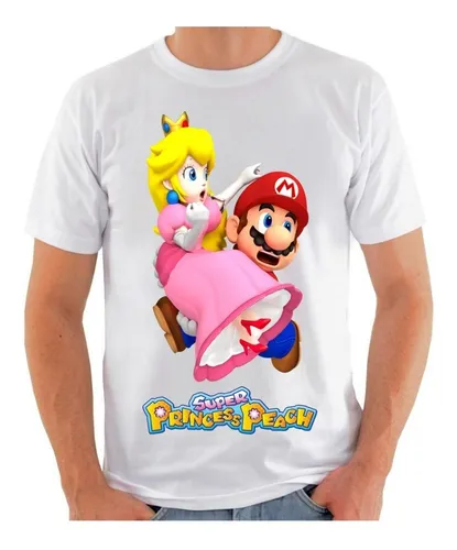 Camiseta princesa mario bros new arrivals