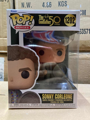 Sonny Corleone 1202 Godfather Funko Pop Nuevo El Padrino