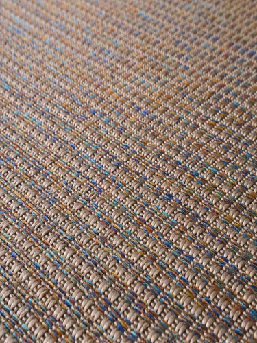 Tapete Sisal Buzios Lual Bege Azul 2,00x3,00