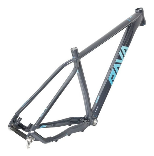 Imagem 7 de 7 de Quadro P Bike 29 Mtb Cave Boost Rava 148mm Cinza/azul