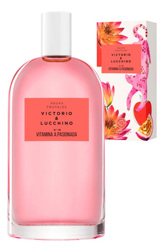 Perfume Importado Feminino Águas Frutales De Victorio & Lucchino Vitamina Apasionada Nº 19 De Victorio & Lucchino Edt 150 Ml Original Selo Adipec