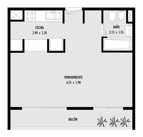 Imagen 21 de 29 de Monoambiente En La Plata 8 E/ 64 Y 65 - Zona Facultades - Dacal Bienes Raices