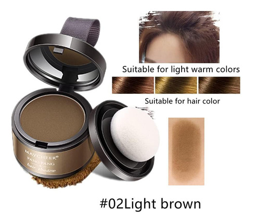 Pó De Sombra Para Linha Fina, Pó De Raiz De Cabelo, Pó De
