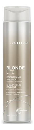 Shampoo Blonde Life Brillo Al Cabello Rubio Joico 300 Ml