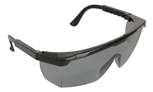 Lentes Seg Argon Gris Filtro Uv Certificados X 10 U Libus