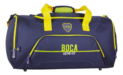 Bolso Deportivo Boca Juniors Bolsillos Neceser Lic Oficial