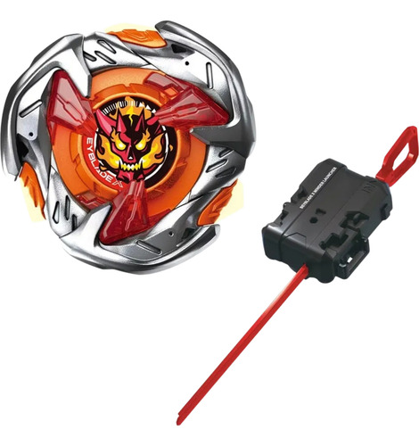 Takara Tomy Beyblade X Ux02 Starter Hellshammer 3 70h Rojo