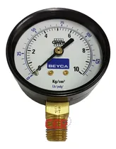 Comprar Manometro Beyca 100mm Rosca 1\u002F2 Inferior 0-10kg