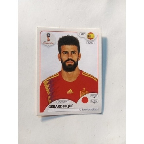 Figurita Gerard Pique- 126- España- Mundial Rusia 2018