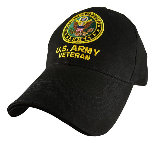 Gorra Veterano Del Ejército Ee. Uu. Con Escudo Del Águila,