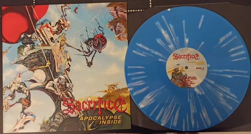 Sacrifice Apocalypse Inside Lp Mercyful Fate Megadeth Ambush Versão Do Álbum Edição Limitada