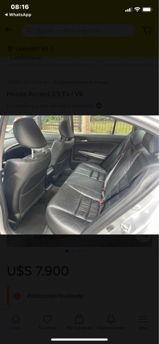 Honda Accord 3.5 Ex-l V6