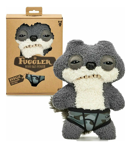 // Peluche Fuggler Zuru Sketchy Squirrel Con Dientes