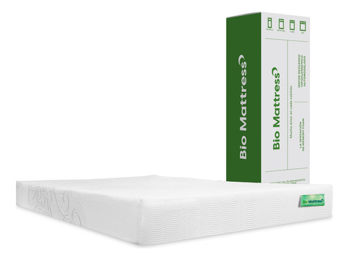 Colchón Individual Bio Mattress Memory Foam Modelo Royale
