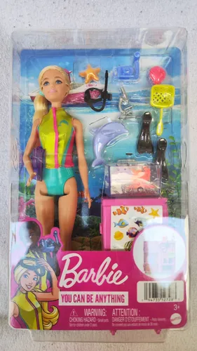 Barbie Bi loga Marina Rubia Con Delfin Y Accesorios Env o gratis