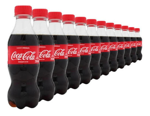 Refrigerante Coca Cola Pet 200 Ml - 6 Unidades