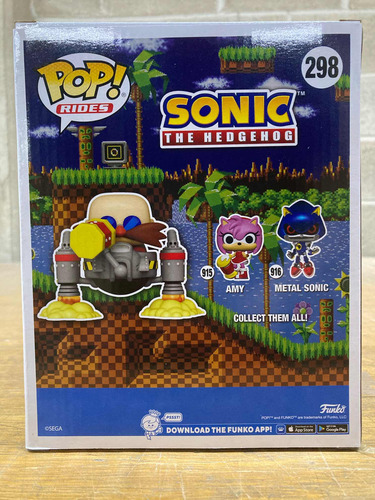 Dr. Egg Man Deluxe 298 Sonic The Hedgehog Funko Pop Rides