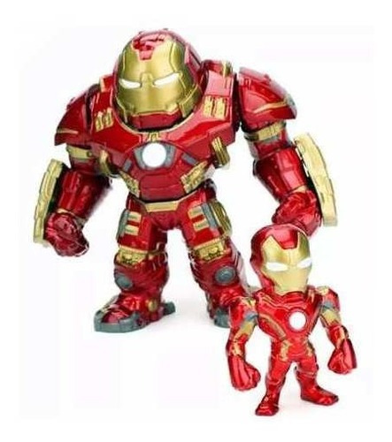 Boneco Homem De Ferro Iron Man Hulkbuster Metal Diecast Jada