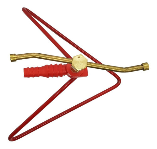 Aspersor Rociador De Bronce Con Base 8cm Riego Rgb1 Aquaflex