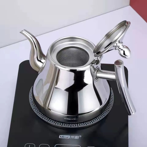Tetera Con Infusor Acero Inoxidable Hervidor Agua 2 Litros