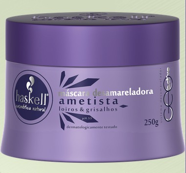 Máscara Ametista Loiro & Grisalhos Haskell 250g