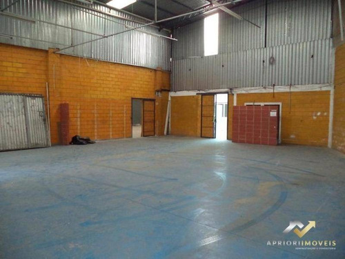 Galpão, 550 M² - Venda Por R$ 3.500.000,00 Ou Aluguel Por R$ 13.500,00/mês - Vila América - Santo André/sp - Ga0082