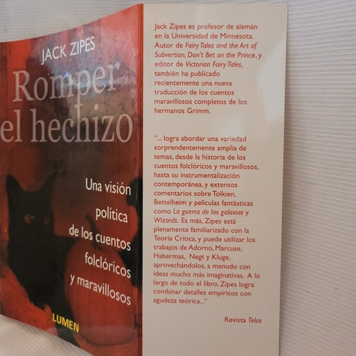 Romper El Hechizo Vision Politica Cuentos Jack Zipes Lumen