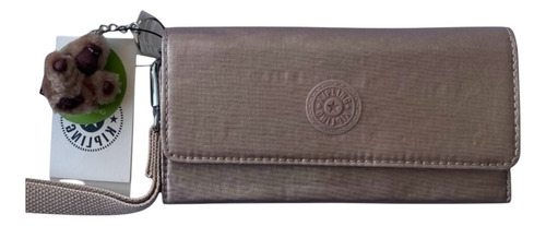 Cartera Kipling Rubi Quartz Metálico Monedero Origina Ac8151