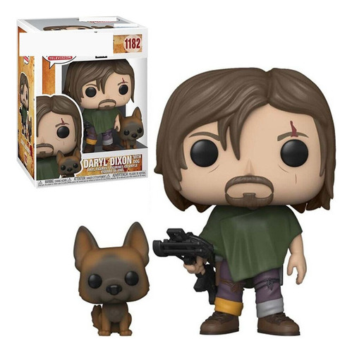 The Walking Dead Daryl Dixon With Dog #1182 Figura Juguete