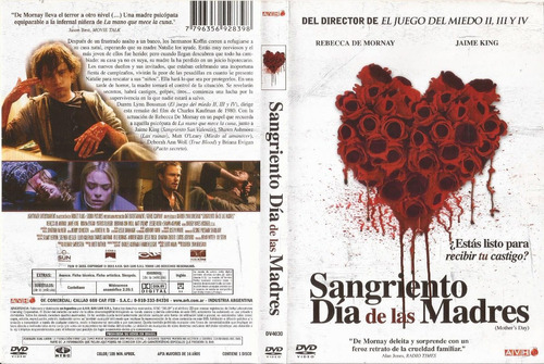 Sangriento Dia De Las Madres Dvd Mother's Day Terror 