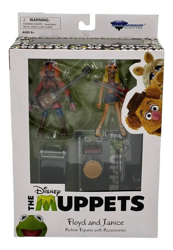 Figuras Floyd And Janice - The Muppets Disney Select