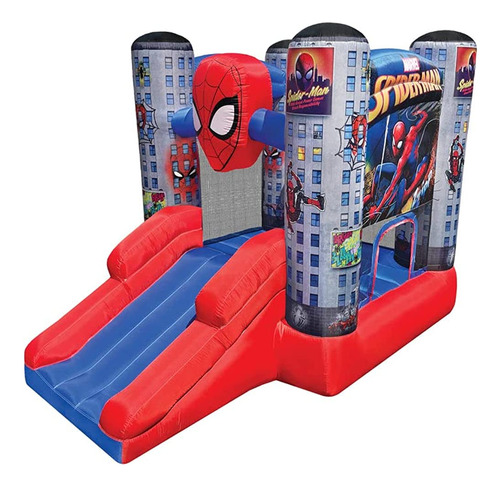 Marvel Spider-man Outdoor Bounce House With Slide, Plus Heav