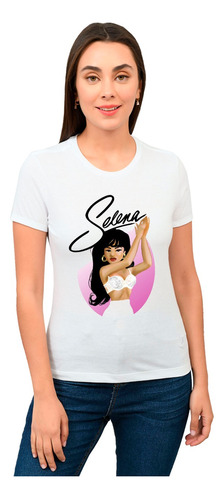 Playera Selena Diseño 03 Grupos Musicales Pop Tex Mex Beloma