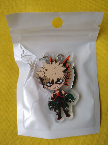 Imagen 2 de 2 de Llaveros Acrílicos My Hero Academia Modelo Bakugou