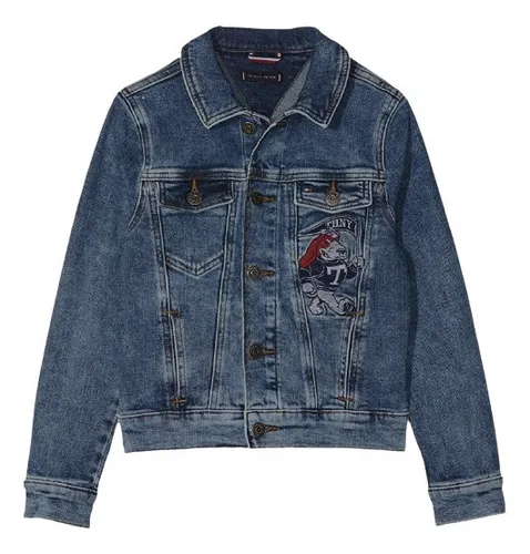 Tommy hilfiger chamarra mezclilla sale