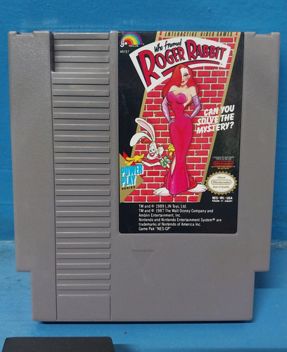 Who Framed Roger Rabbit Juego Para Nes Nintendo (Usado)