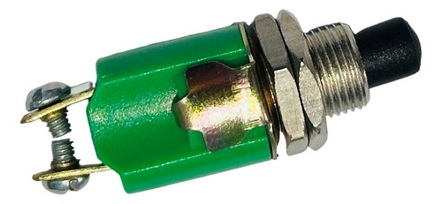 Interruptor Botão Partida Push Botton Verde Siste Aberto 10a