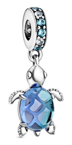 Charm Tortuga Mar Azul Plata S925 Dije Pandora (outlet)