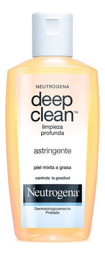 Astringente Facial Neutrogena Deep Clean Mixta A Grasa 200ml