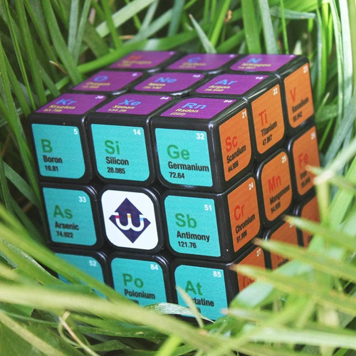 Speed Cube 3x3x3 Elementos Químicos Rompecabezas De Cubo M
